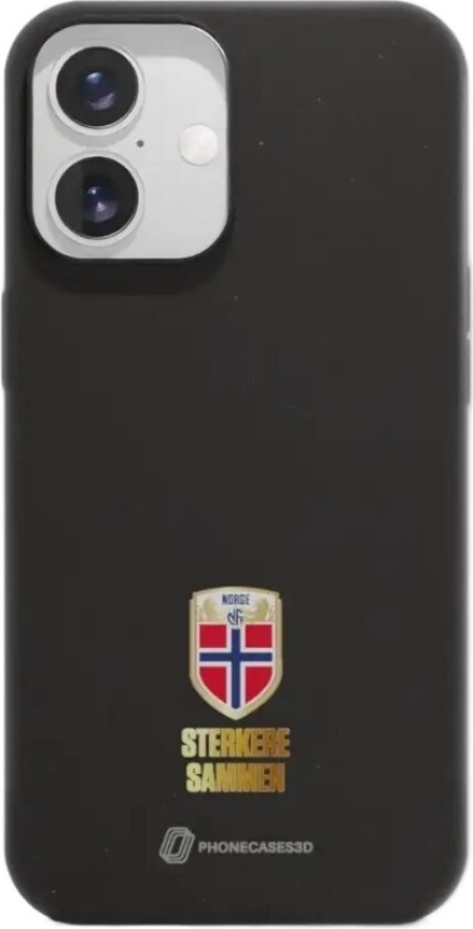 iPhone 16 Norges Fotballforbund komposterbart deksel, svart