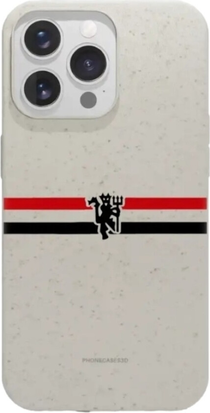 iPhone 13 Pro Manchester United FC komposterbart deksel, hvit