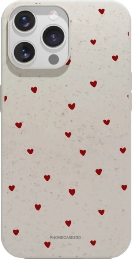 iPhone 14 Pro Martine Halvorsen komposterbart deksel, hvit