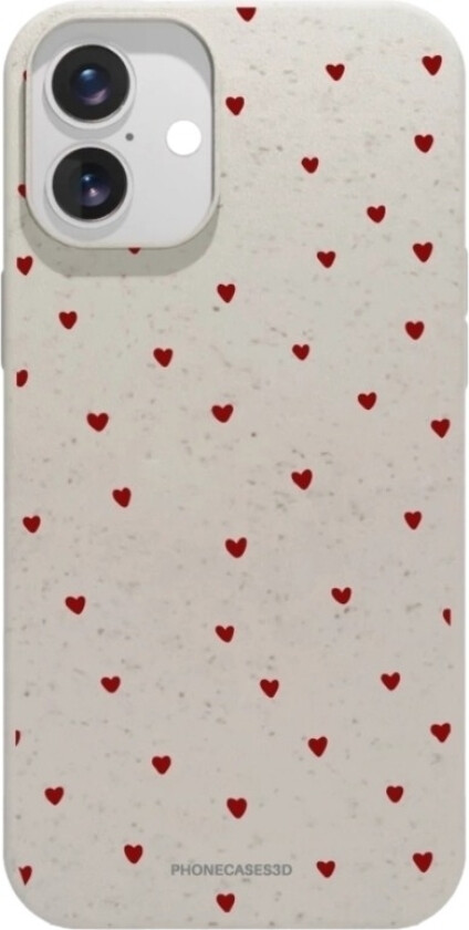 iPhone 16 Plus Martine Halvorsen komposterbart deksel, hvit