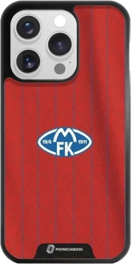 iPhone 15 Pro Molde FK 3D mobildeksel, svart