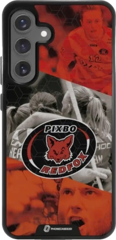 Samsung Galaxy S25+ Pixbo IBK 3D mobildeksel, svart