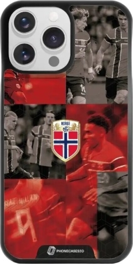 iPhone 14 Pro Norges Fotballforbund 3D mobildeksel