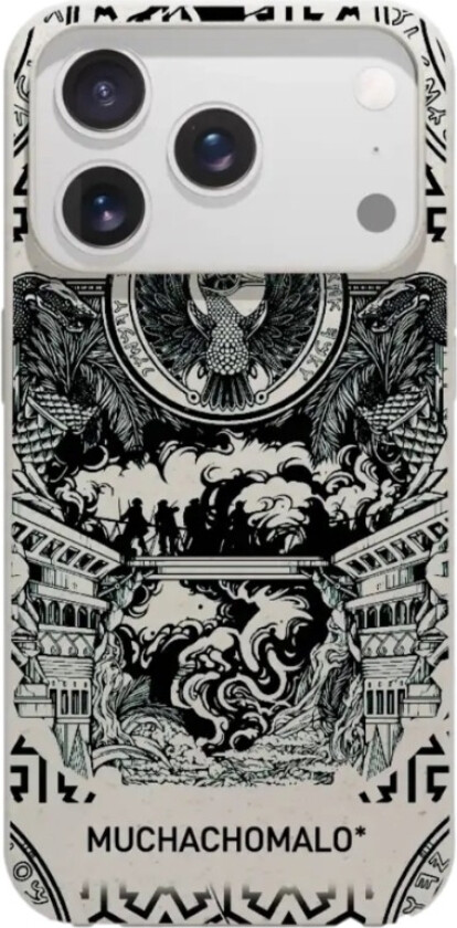 iPhone 17 Pro Max Muchacho Malo komposterbart deksel, hvit