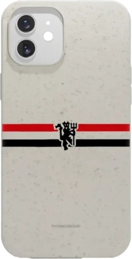 iPhone 12 Manchester United FC komposterbart deksel, hvit