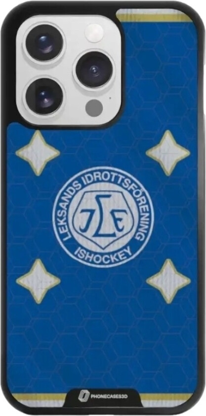 iPhone 16 Pro Leksands IF 3D mobildeksel, svart