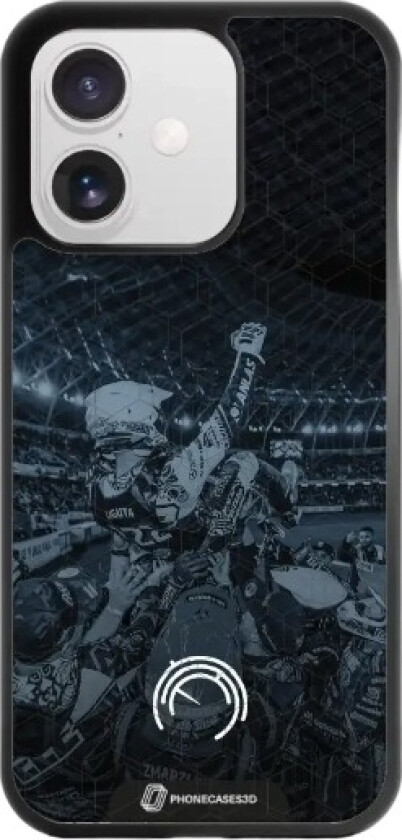 iPhone 17 Norges Motorsportforbund 3D mobildeksel, svart