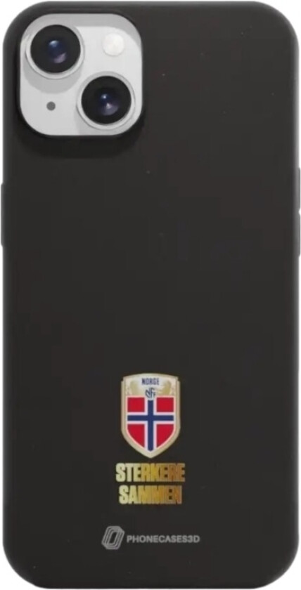 iPhone 14 Norges Fotballforbund komposterbart deksel, svart