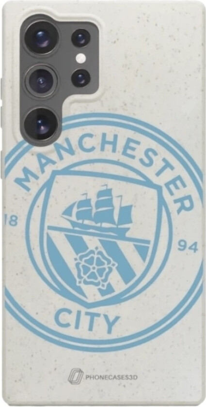 Samsung Galaxy S25 Ultra Man City komposterbart deksel, hvit