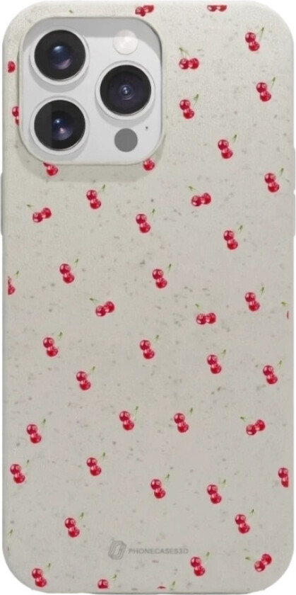 iPhone 16 Pro Max Martine Halvorsen komposterbart deksel, hvit