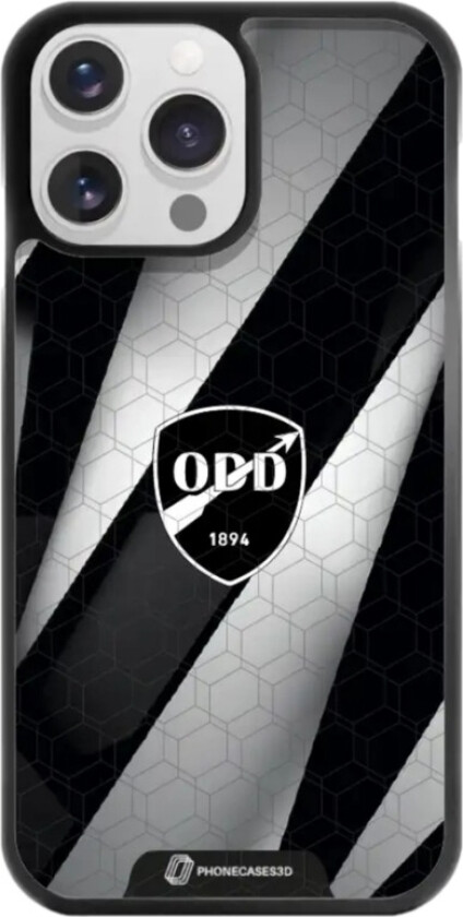 iPhone 14 Pro Odds Ballklubb 3D mobildeksel, svart