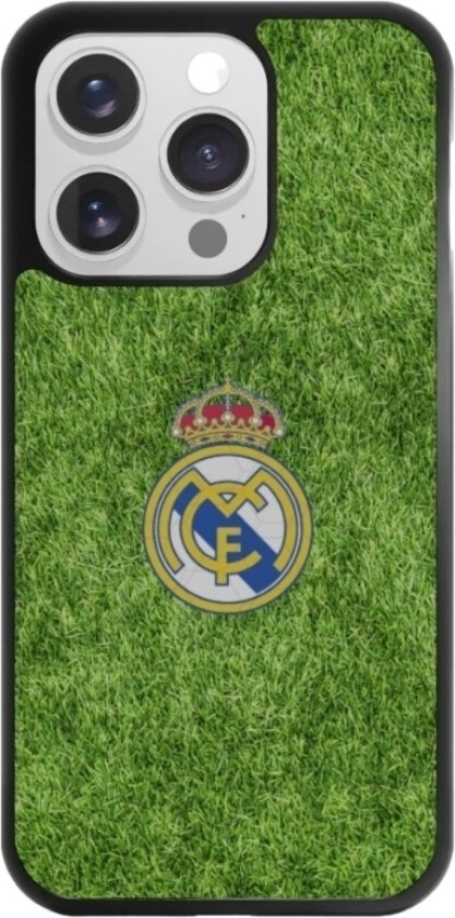 iPhone 16 Pro Real Madrid 3D mobildeksel, svart