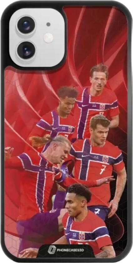 iPhone 12 Norges Fotballforbund 3D mobildeksel