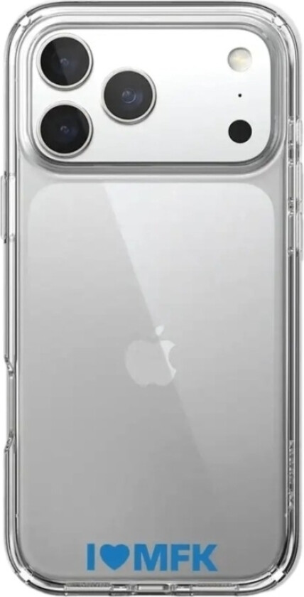 iPhone 17 Pro Max Molde FK Clear case -mobildeksel, hvit