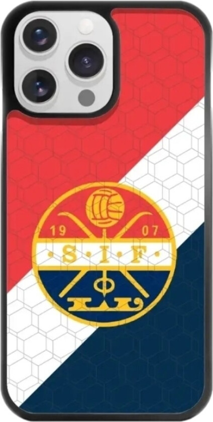 iPhone 14 Pro Strømsgodset 3D mobildeksel, svart