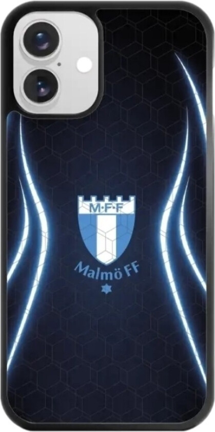 iPhone 16 Plus Malmö FF 3D mobildeksel, svart