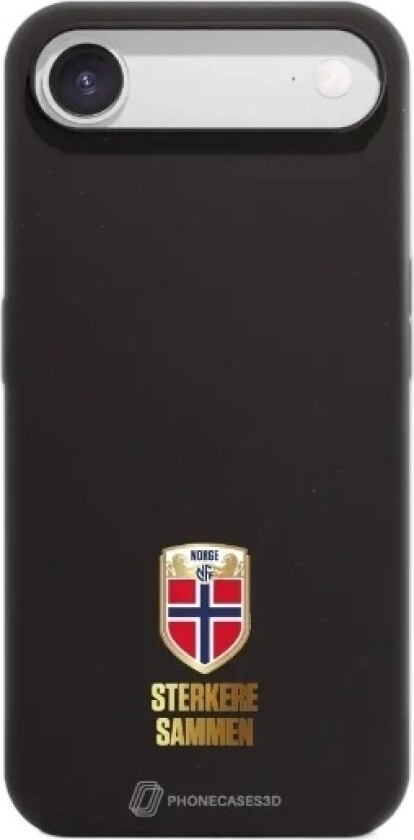 iPhone Air Norges Fotballforbund komposterbart deksel, svart