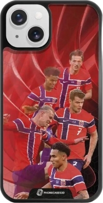 iPhone 13 Norges Fotballforbund 3D mobildeksel