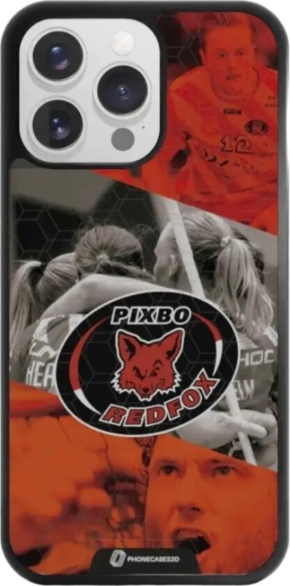 iPhone 16 Pro Max Pixbo IBK 3D mobildeksel, svart