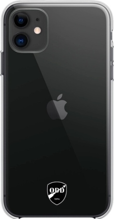 iPhone 11 Odds Ballklubb Clear case -mobildeksel, svart