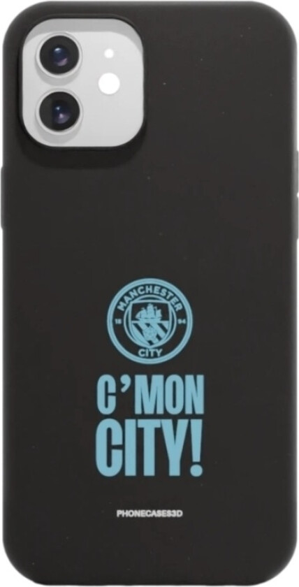 iPhone 12 Man City komposterbart deksel, svart