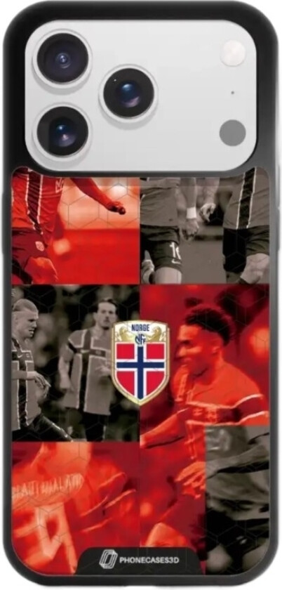 iPhone 17 Pro Norges Fotballforbund 3D mobildeksel