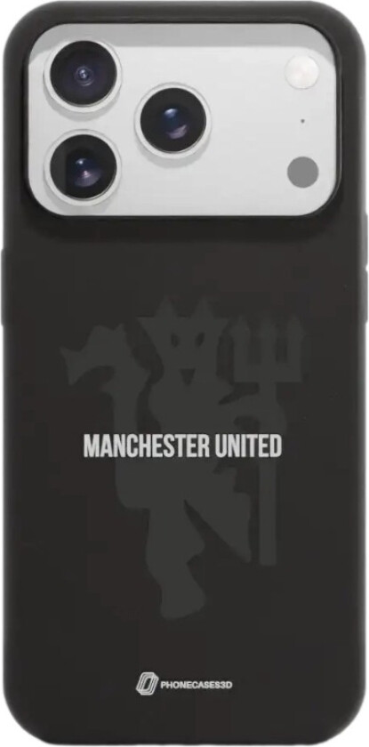 iPhone 17 Pro Max Manchester United FC komposterbart deksel, svart