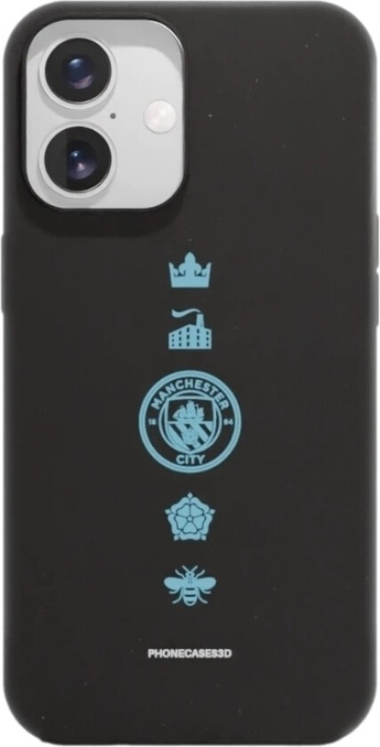 iPhone 16 Man City komposterbart deksel, svart
