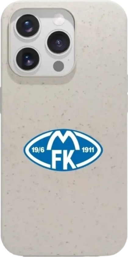 iPhone 15 Pro Molde FK komposterbart deksel, hvit