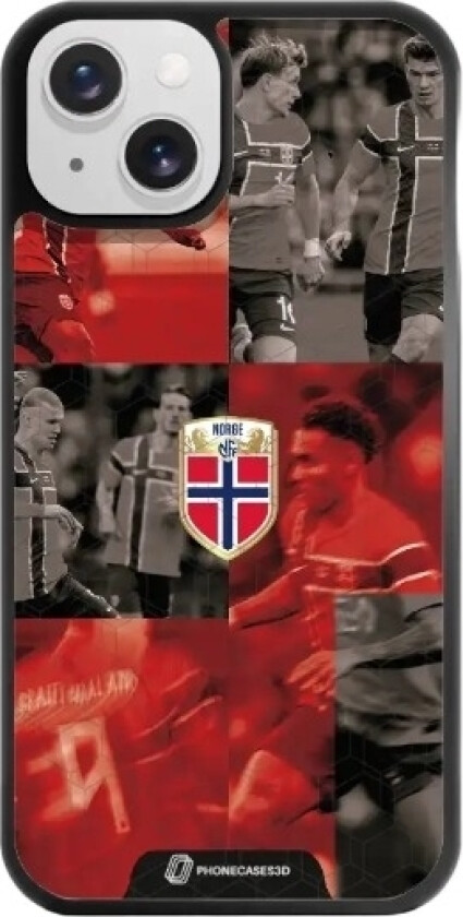 iPhone 13 Norges Fotballforbund 3D mobildeksel