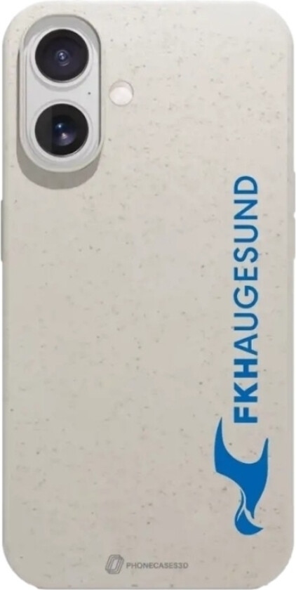 iPhone 17 FK Haugesund komposterbart deksel, hvit