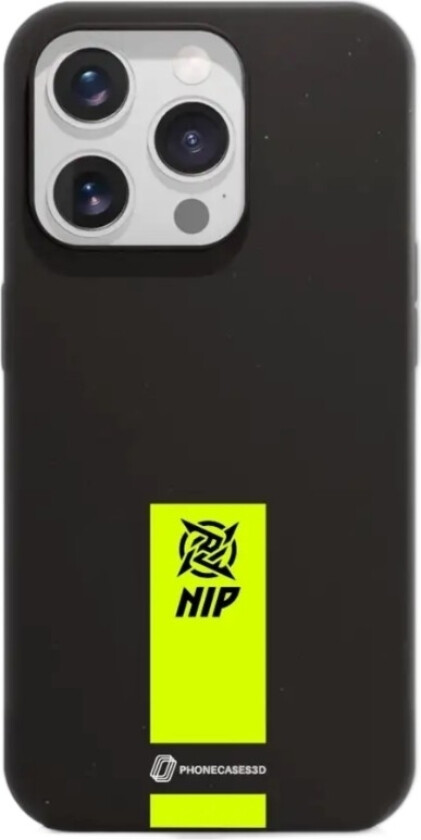 iPhone 16 Pro Ninjas in Pyjamas komposterbart deksel, svart