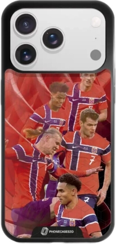 iPhone 17 Pro Norges Fotballforbund 3D mobildeksel