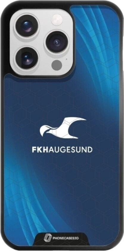 iPhone 16 Pro FK Haugesund 3D mobildeksel, svart