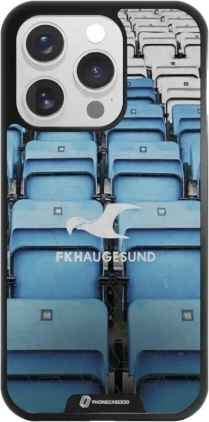 iPhone 16 Pro FK Haugesund 3D mobildeksel, svart