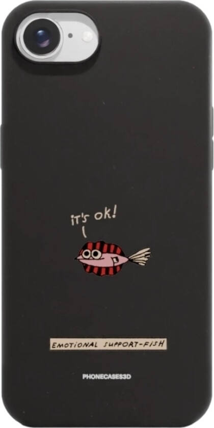 iPhone 16e Maja Säfström komposterbart deksel, svart