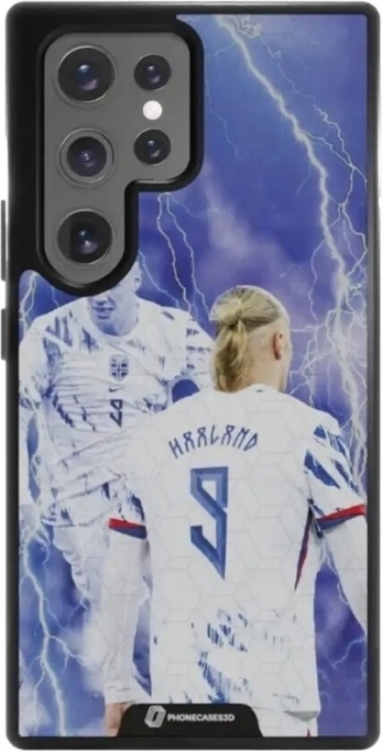 Samsung Galaxy S25 Ultra Norges Fotballforbund 3D mobildeksel, svart
