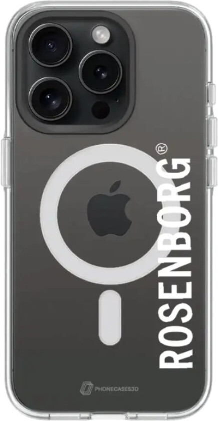 iPhone 16 Pro Max RBK Clear case (MagSafe) -mobildeksel, svart