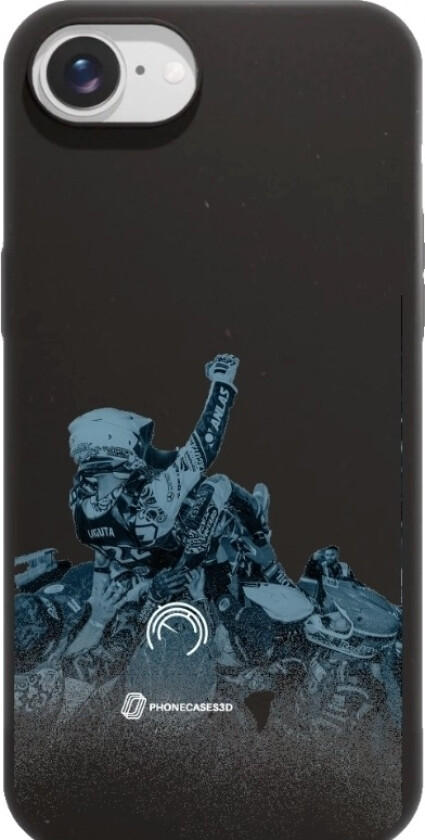iPhone 16e Norges Motorsportforbund komposterbart deksel, svart