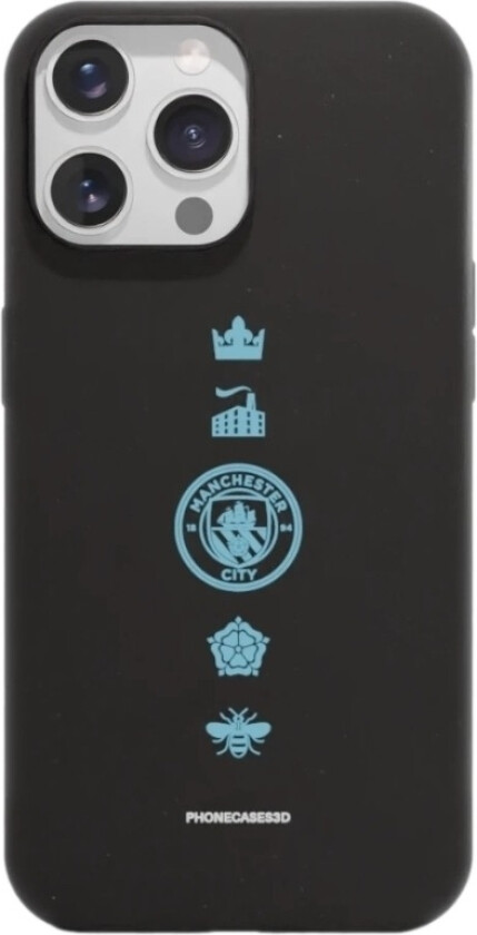 iPhone 14 Pro Man City komposterbart deksel, svart