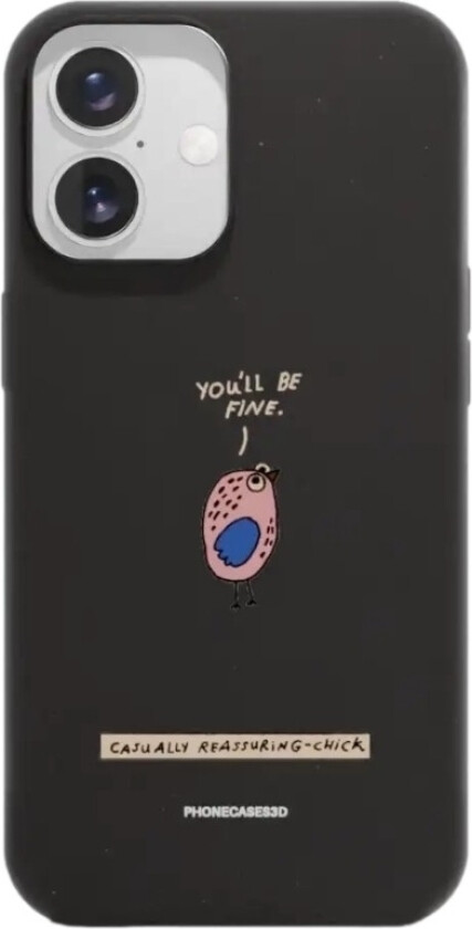 iPhone 16 Maja Säfström komposterbart deksel, svart