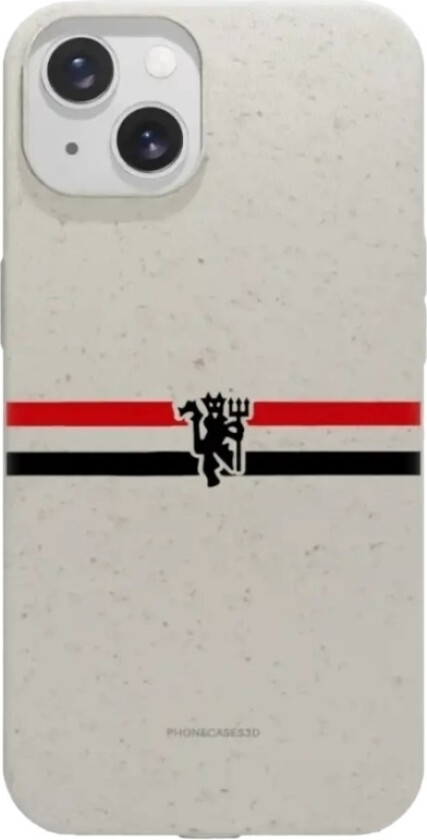 iPhone 13 Manchester United FC komposterbart deksel, hvit