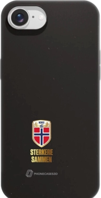 iPhone 17e Norges Fotballforbund komposterbart deksel, svart