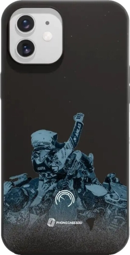 iPhone 12 Norges Motorsportforbund komposterbart deksel, svart
