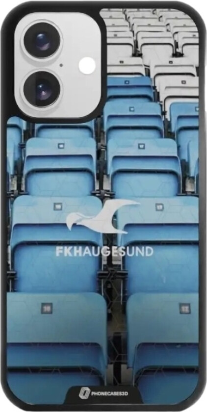 iPhone 16 FK Haugesund 3D mobildeksel, svart
