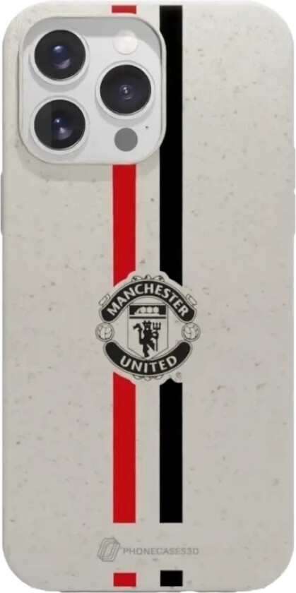 iPhone 16 Pro Max Manchester United FC komposterbart deksel, hvit
