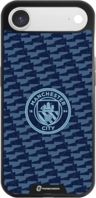 iPhone Air Man City 3D mobildeksel, svart