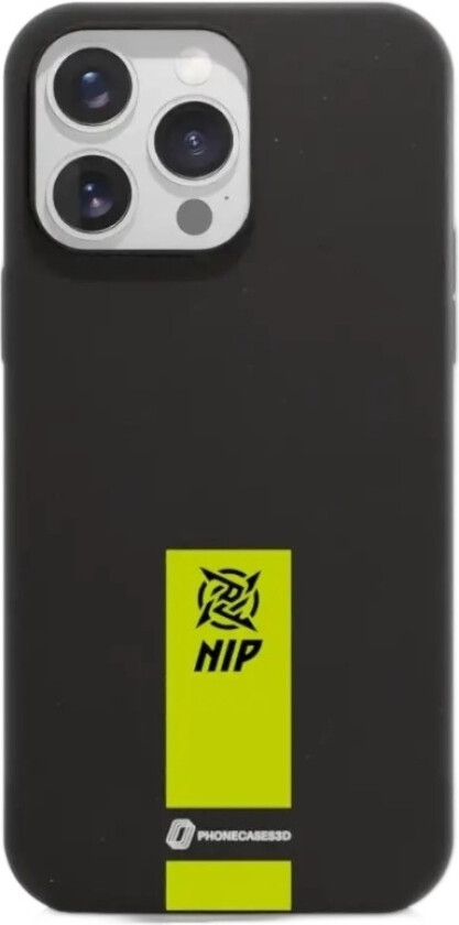 iPhone 16 Pro Max Ninjas in Pyjamas komposterbart deksel, svart