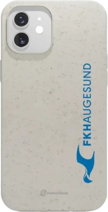 iPhone 12 FK Haugesund komposterbart deksel, hvit