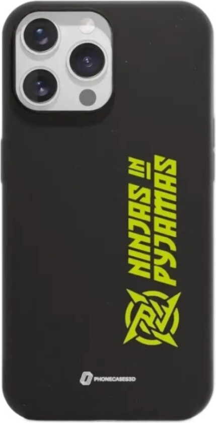 iPhone 14 Pro Ninjas in Pyjamas komposterbart deksel, svart